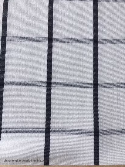 Персонализация ткани в клетку Tr с использованием катионной искусственной пряжи