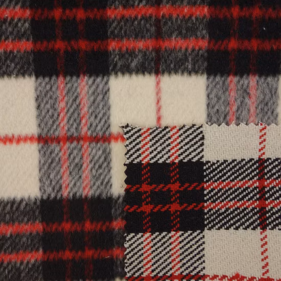 Зимний сезон, модный хлопок, спандекс, крошечная вафельная ткань в клетку, жаккардовая ткань